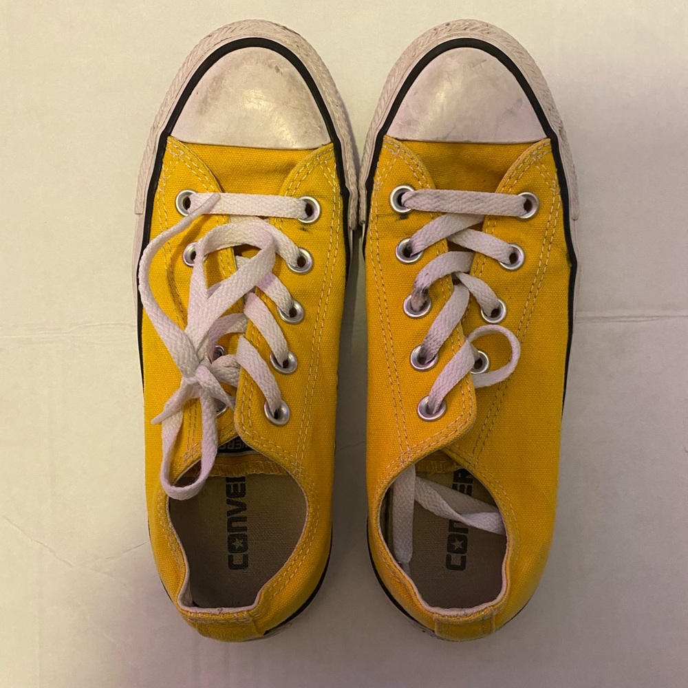 Yellow Converse
